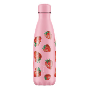 B500NISTR Термос new icon, strawberry, 500 мл Chilly's Bottles