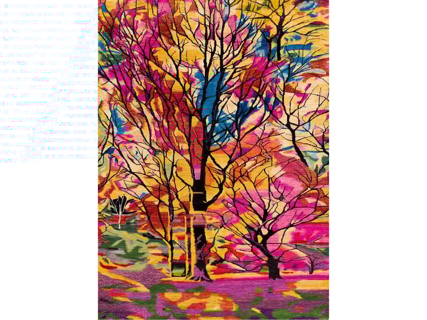 Прямоугольный шерстяной ковер Zollanvari Stained-Glass-Designer ARCH-00079760