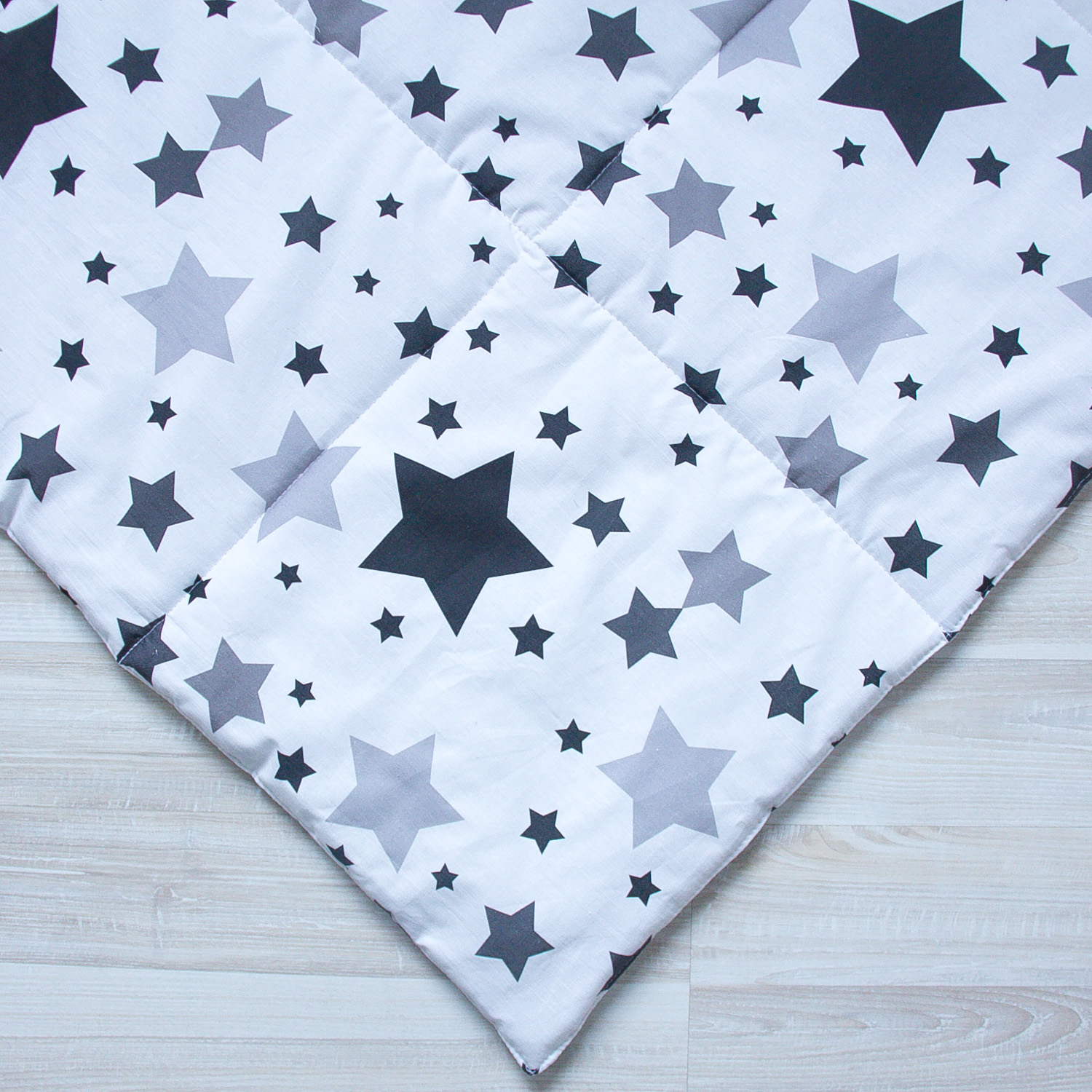 Игровой коврик для вигвама Black Stars VAMVIGVAM BLACK STARS 281606 Белый;черный Santreyd  - Вид №1