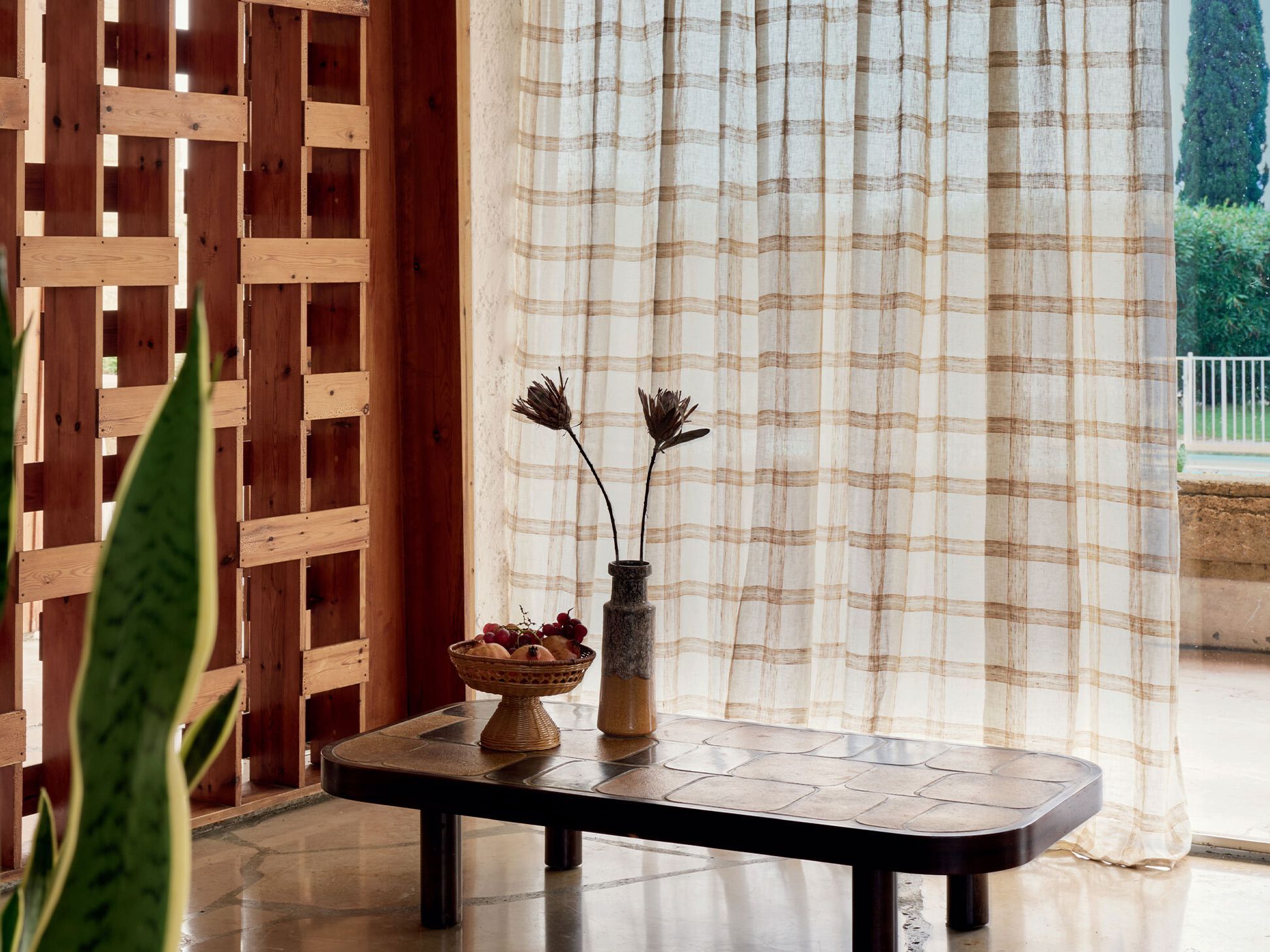 Льняная ткань для штор Élitis Швеция ARCH-00152068 - Вид №1