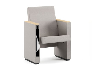 Складной стул для конференций из ткани с откидным верхом