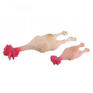 ПР0041401 Игрушка для собак Петух с пищалкой 40x10x7см латекс MAJOR