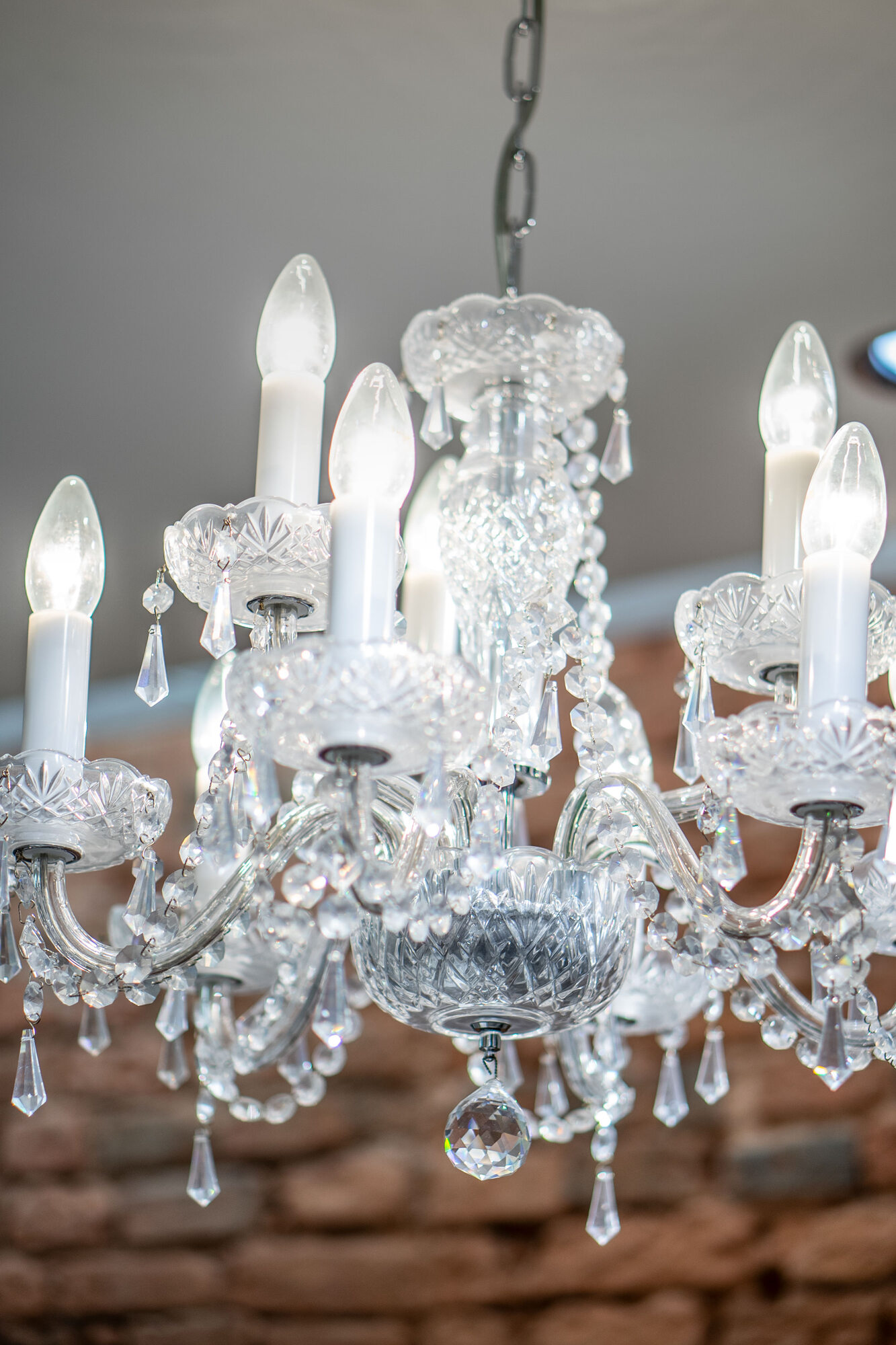 Traditional bathrooms Хрустальная люстра CHARLES 9 рожков из BOHEMIAN CUT CRYSTAL TB-KL-00-009  - Вид №1