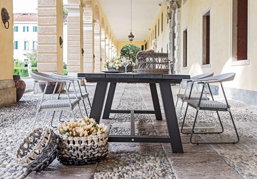 cbdesign Садовый стул из алюминия с подлокотниками Sofia N656n1 - Вид №13