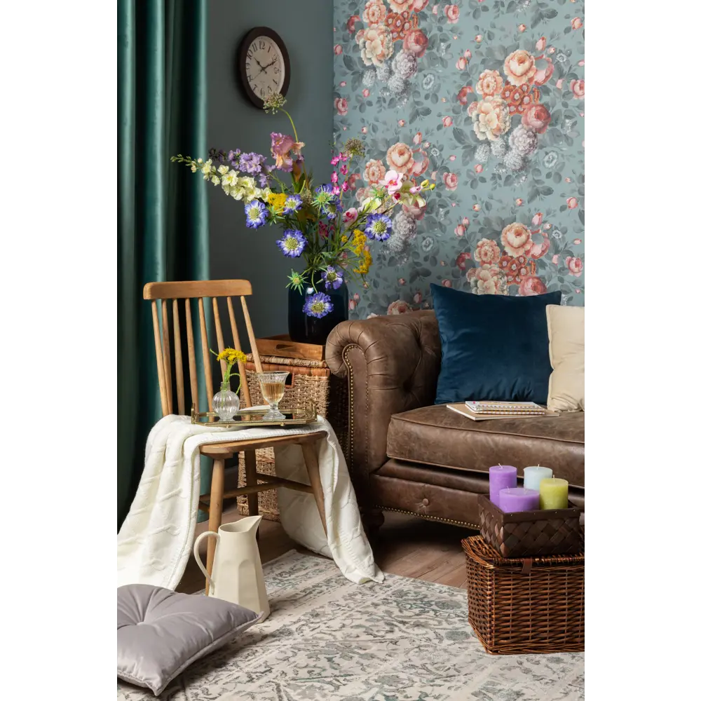 Ковёр «Эрин» 701X, 1.6х2.35 м, цвет бирюзовый 82186721 STLM-2093847 CTIM  - Вид №6