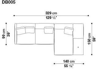 B&B Italia Кожаный диван Dock sun-id-1441060 - Вид №22