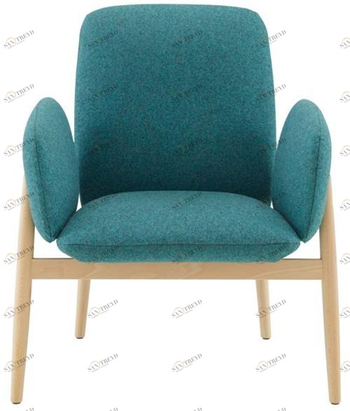 Ligne Roset Кресло из ткани с подлокотниками  11320100 