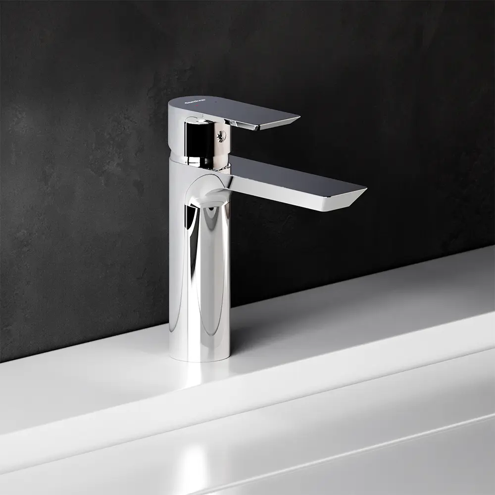 Смеситель для раковины Damixa Fortuna 450210000LM однорычажный цвет хром STLM-2100954 - Вид №3