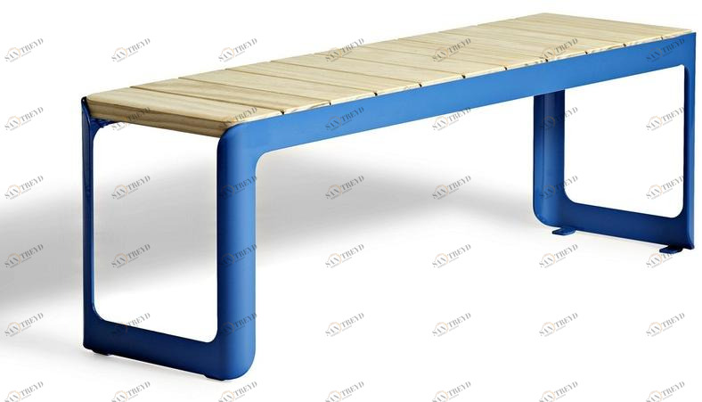 VESTRE Скамья из стали и дерева без спинки Air sun-id-1420213