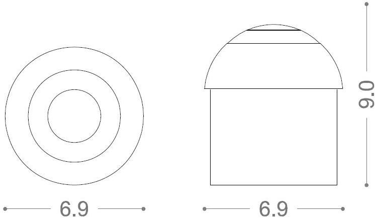 PURALUCE Напольная светодиодная лестница из алюминия для улицы sun-id-1449084 - Вид №3