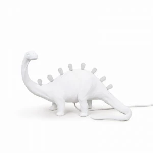 Настольная лампа белая 31х49 см Brontosaurus 14782 SELETTI ЖИВОТНЫЕ 00-3882456 Белый