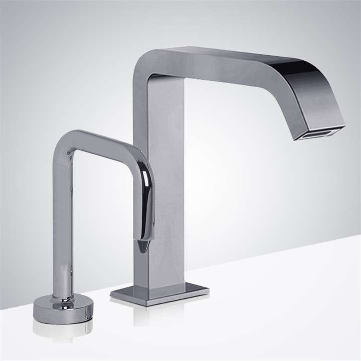 Диспенсер для мыла / смеситель для умывальника Fontana Showers синий Синий ARCH-00028190 - Вид №8