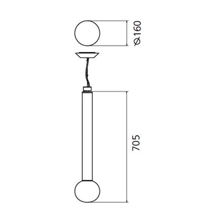 Artemide LAGUNA 1802030A подвес 104857 - Вид №4
