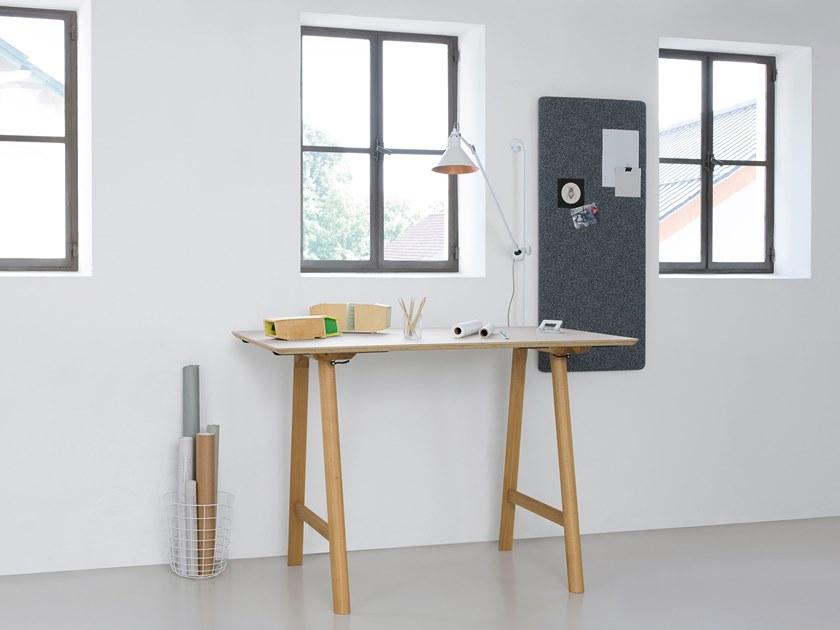 ZEITRAUM Прямоугольный стол из массива дерева Rail sun-id-1473794 - Вид №4