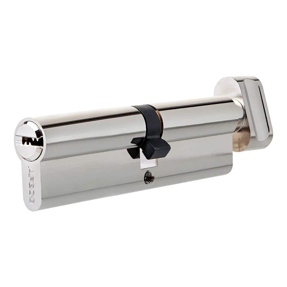 Цилиндр Apecs SM-100(40C/60)-C-NI, 40x60 мм, ключ/вертушка, цвет никель ЦИЛИНДР APECSSM-100(40C/60)-C-NI КЛ-ВЕРТ STLM-2201904