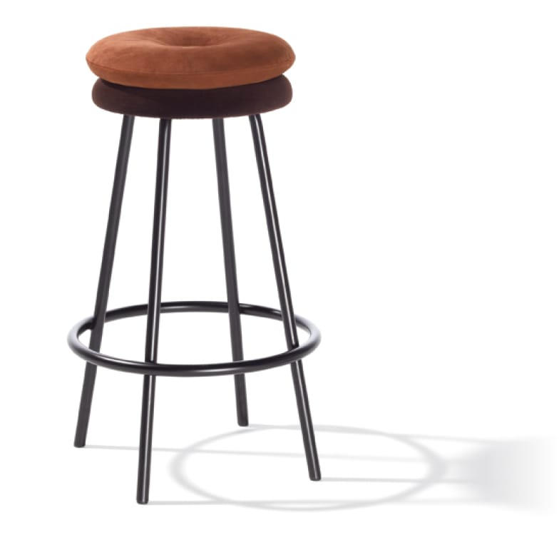 Высокий стул с мягким сиденьем Richard Lampert том ARCH-00085460 - Вид №8