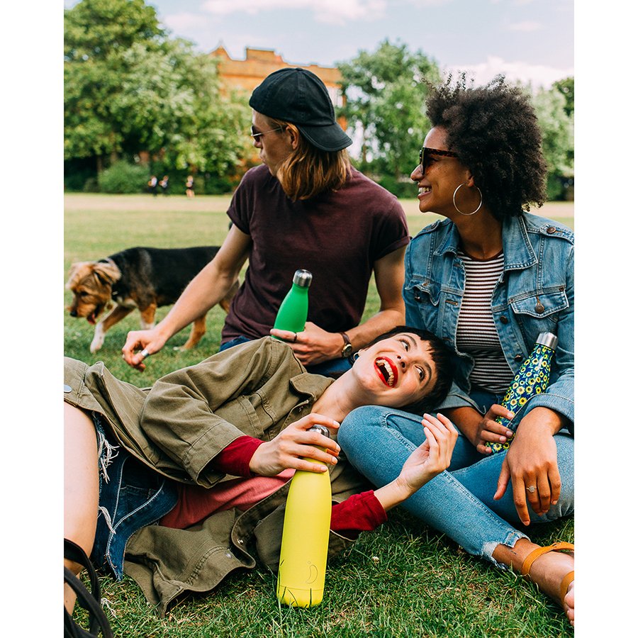 Термос 500 мл желтый Neon Yellow CHILLY'S BOTTLES ДИЗАЙНЕРСКИЕ 00-3948013 Желтый  - Вид №3