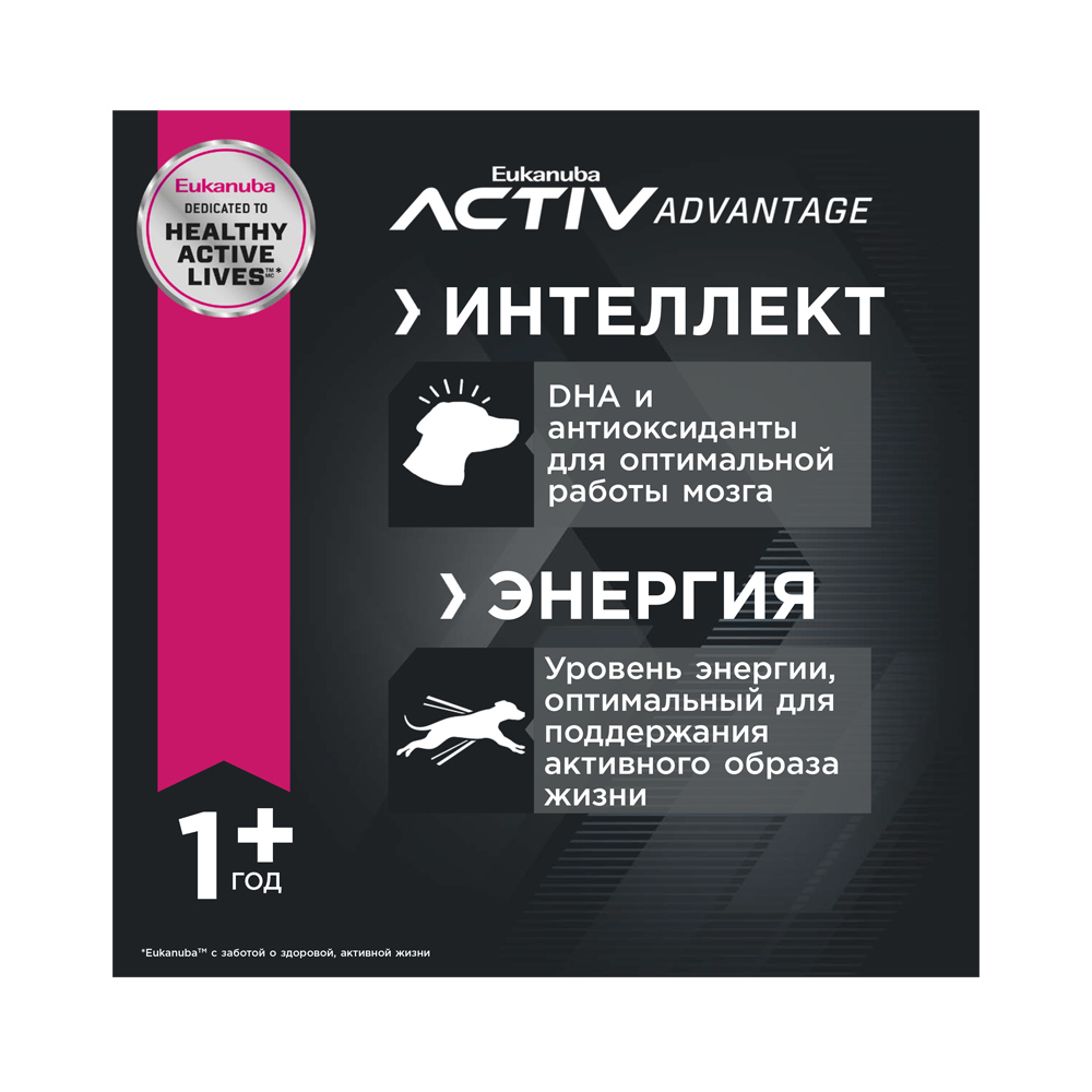 ПР0023011 Корм для собак для крупных пород ягненок, рис сух. 12кг Eukanuba  - Вид №3