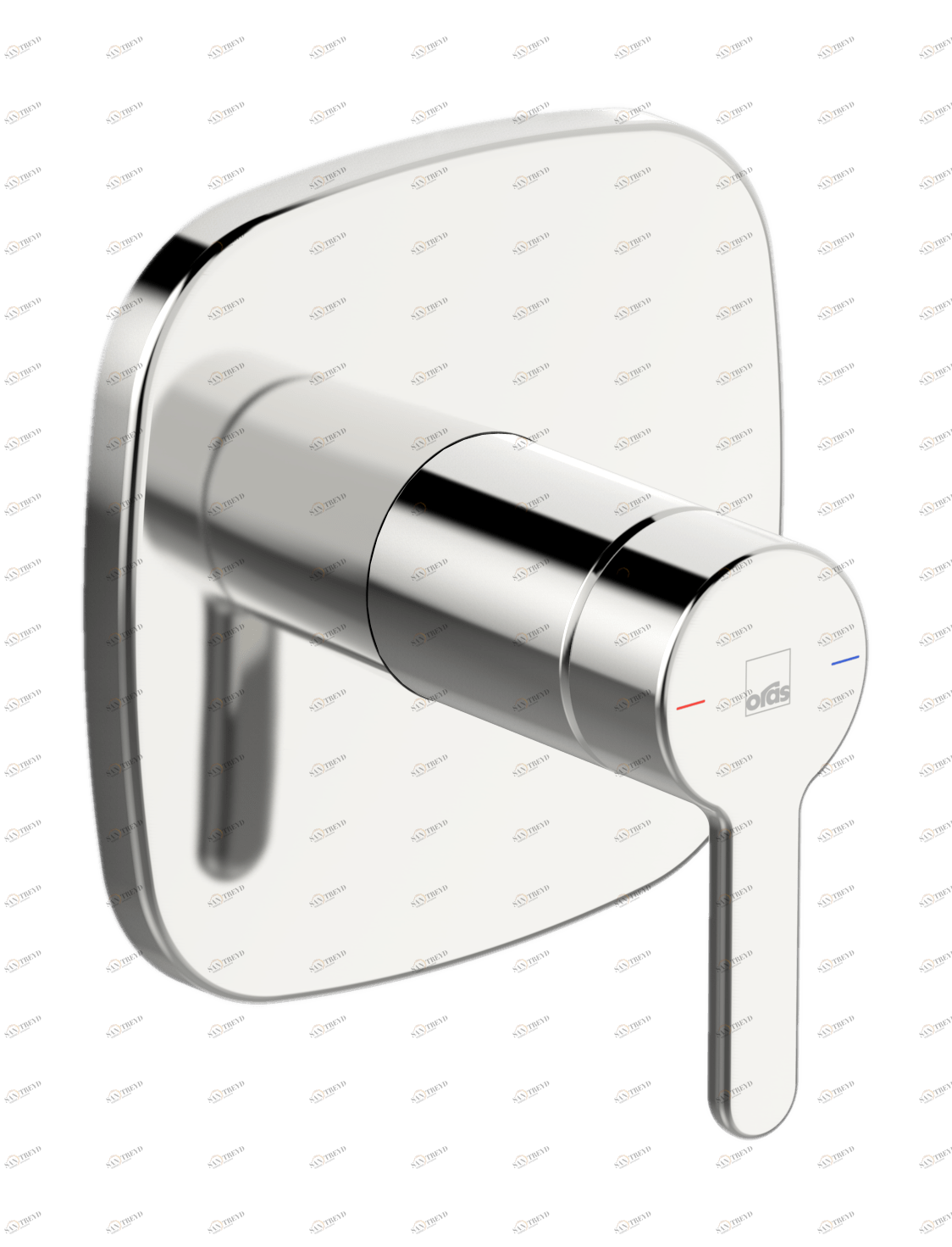 Oras 3087 Панель смесителя для душа 3087 Inspera Хром 