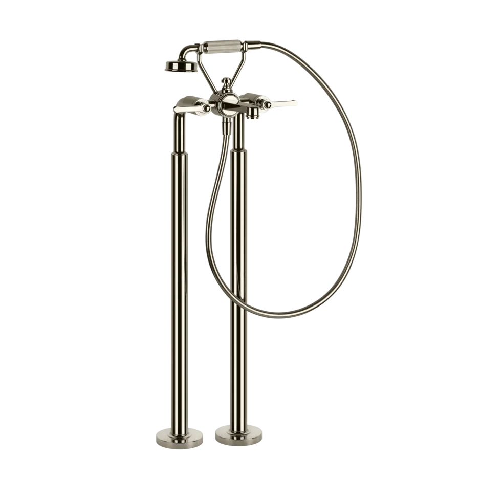 Смеситель для ванны 65128 720 Gessi Venti20 НИКЕЛЬ PVD 65128720