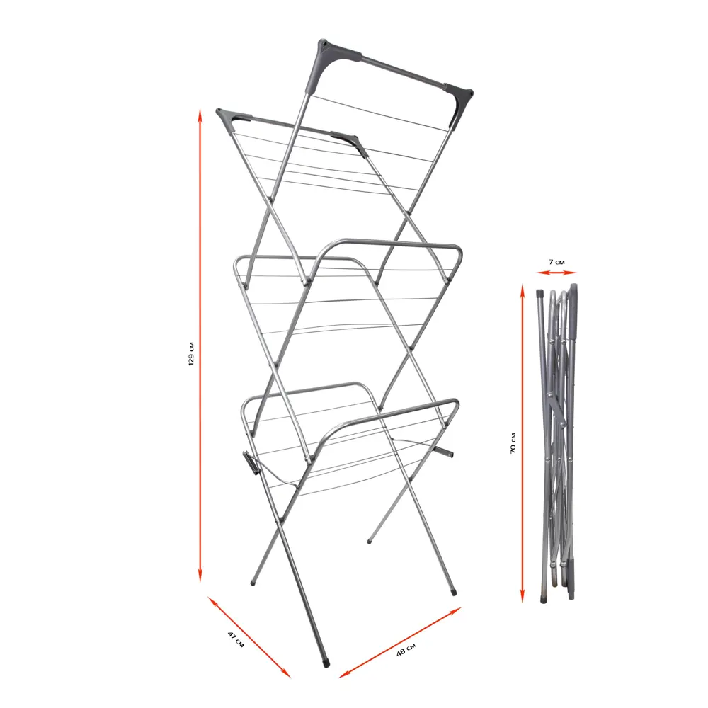 Сушилка для белья напольная Unistor Vertikal 48 м Без серии STLM-2107334 - Вид №1