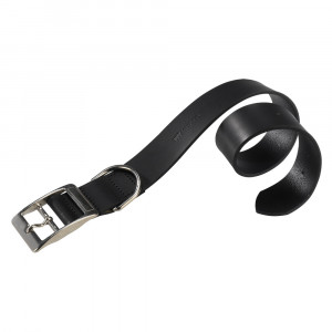 УТ0001653 Ошейник для собак NATURAL BK C40/63 кожаный черный FERPLAST