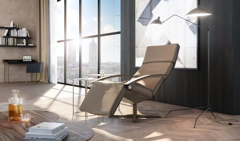 JORI Стальное кресло-реклайнер с подголовником и подголовником sun-id-1474881 - Вид №4