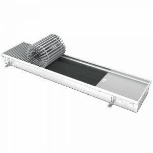 Конвектор напольный Wilma KX -1000 с тангенциальным вентилятором нержавеющая сталь