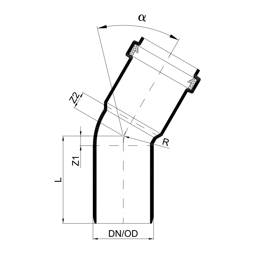 02171 Отводы Tece  - Вид №1