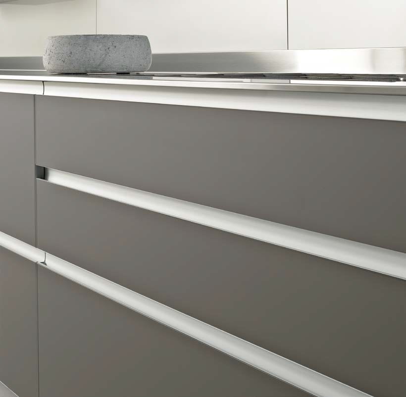 Стеклянная линейная кухня ERNESTOMEDA Icon ARCH-00044170 - Вид №5