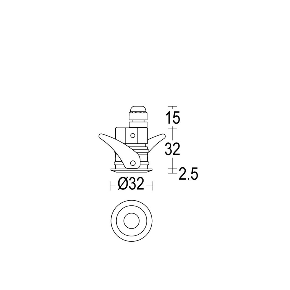 MicroSegno Ghidini Segno RD .15 Нержавеющая Сталь  - Вид №1