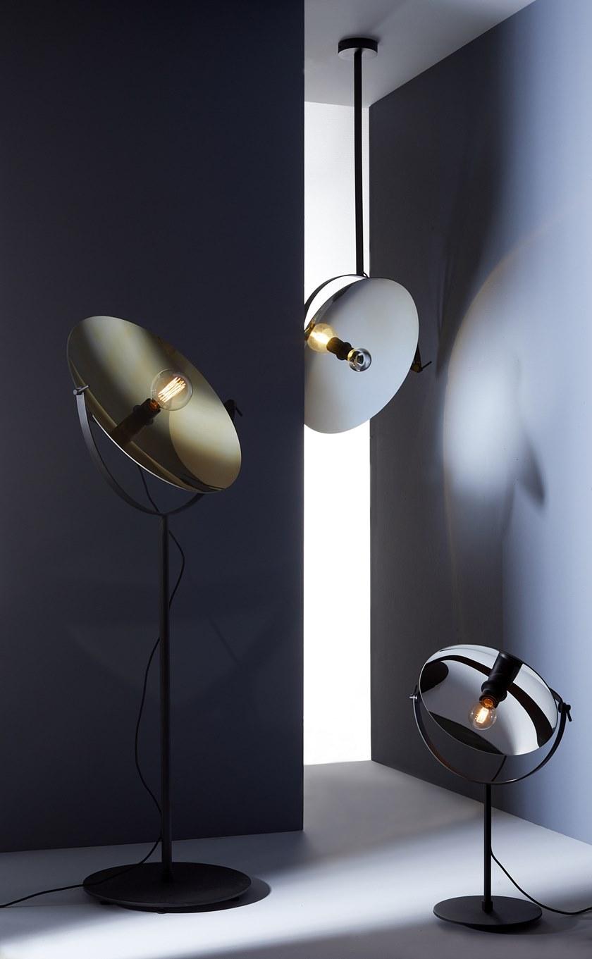 RADAR INTERIOR Регулируемый металлический торшер прямого света Cyclope sun-id-1478715 - Вид №4