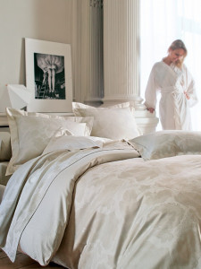 RES_AL_200 КПБ Пододеяльник 200/220 прост 240/300 2 нав 50/73 сатин жаккард х/б Blanc des Vosges