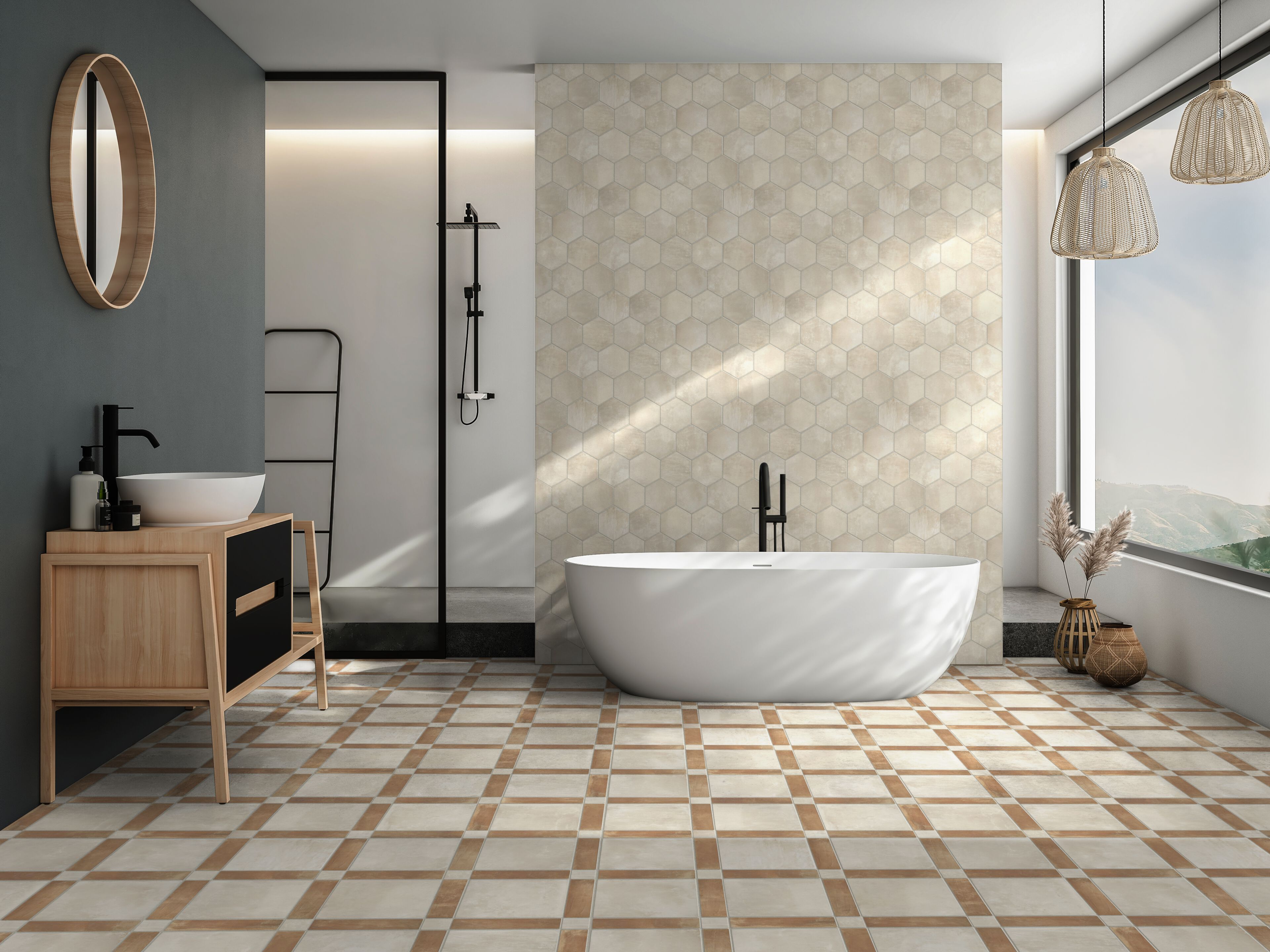 Напольное / керамогранит с терракотовым эффектом KERADOM GARFAGNANA ARCH-00110056