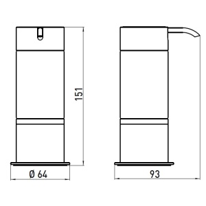 3521 001 01 Дозатор Emco System Santreyd - Вид №1