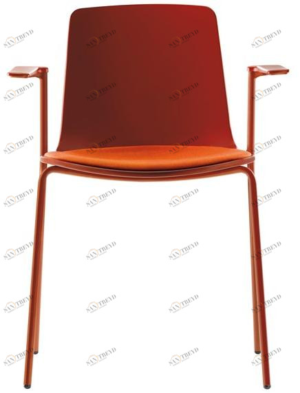 ENEA Стул полипропиленовый с подлокотниками Lottus sun-id-1461011