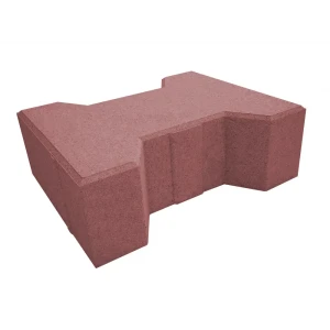 Плитка тротуарная Тавр 182x157.5x70 мм цвет терракотовый 85263251 STLM-2098576