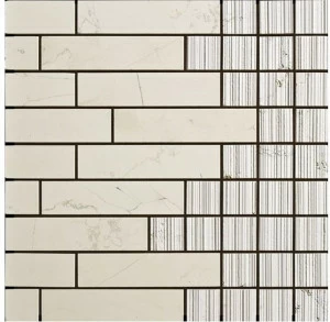 Ideamarmo Мозаика из мрамора Biancone Shake Shk 303