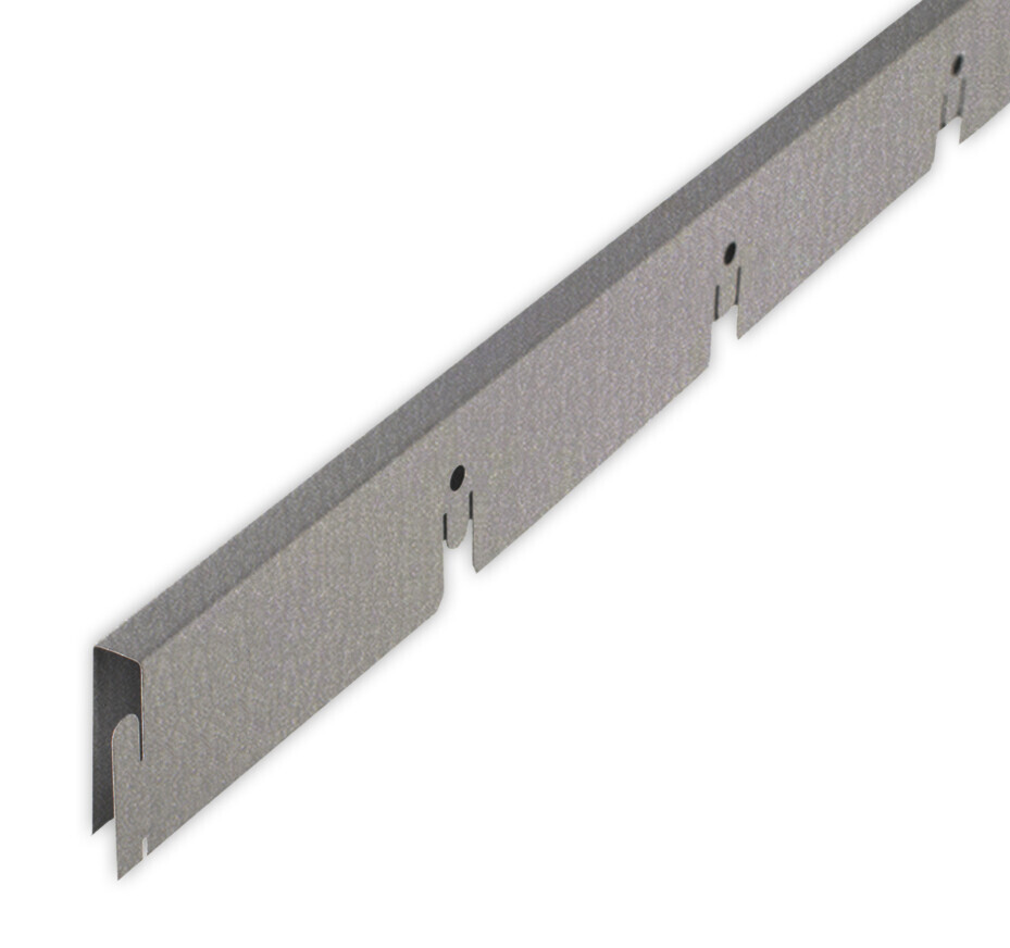 82151776 Рейка направляющая грильято 100x100x40 мм серый 1.2 м STLM-0020492 АЛБЕС 