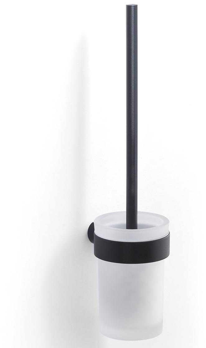 GEDY Ёршик для унитаза настенный стеклянный Pirenei Pi33-03  - Вид №1