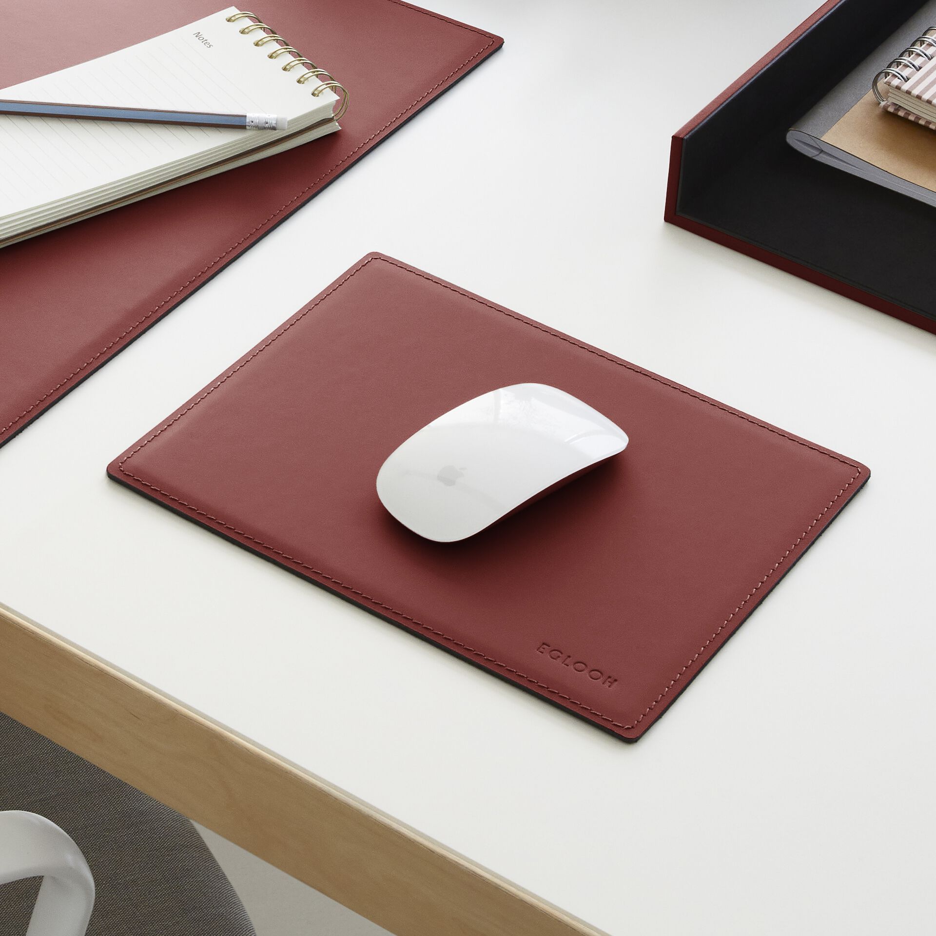 Регенерированный кожаный прямоугольный коврик для мыши EGLOOH Меркурий ARCH-00149249 - Вид №5