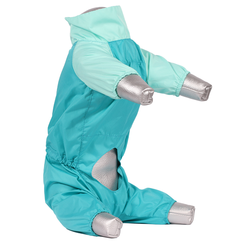 ПР0051290 Дождевик для собак Дабл ментол мальчик р-р XL 32см YORIKI  - Вид №1