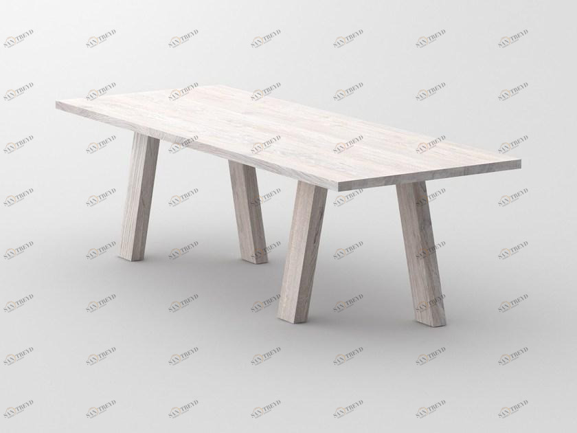 Vitamin Design Прямоугольный стол из массива дерева Go sun-id-1458041