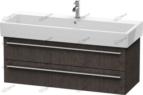 XL634707272 X-Large Тумбочка подвесная Дуб брашированный, натуральный шпон Duravit
