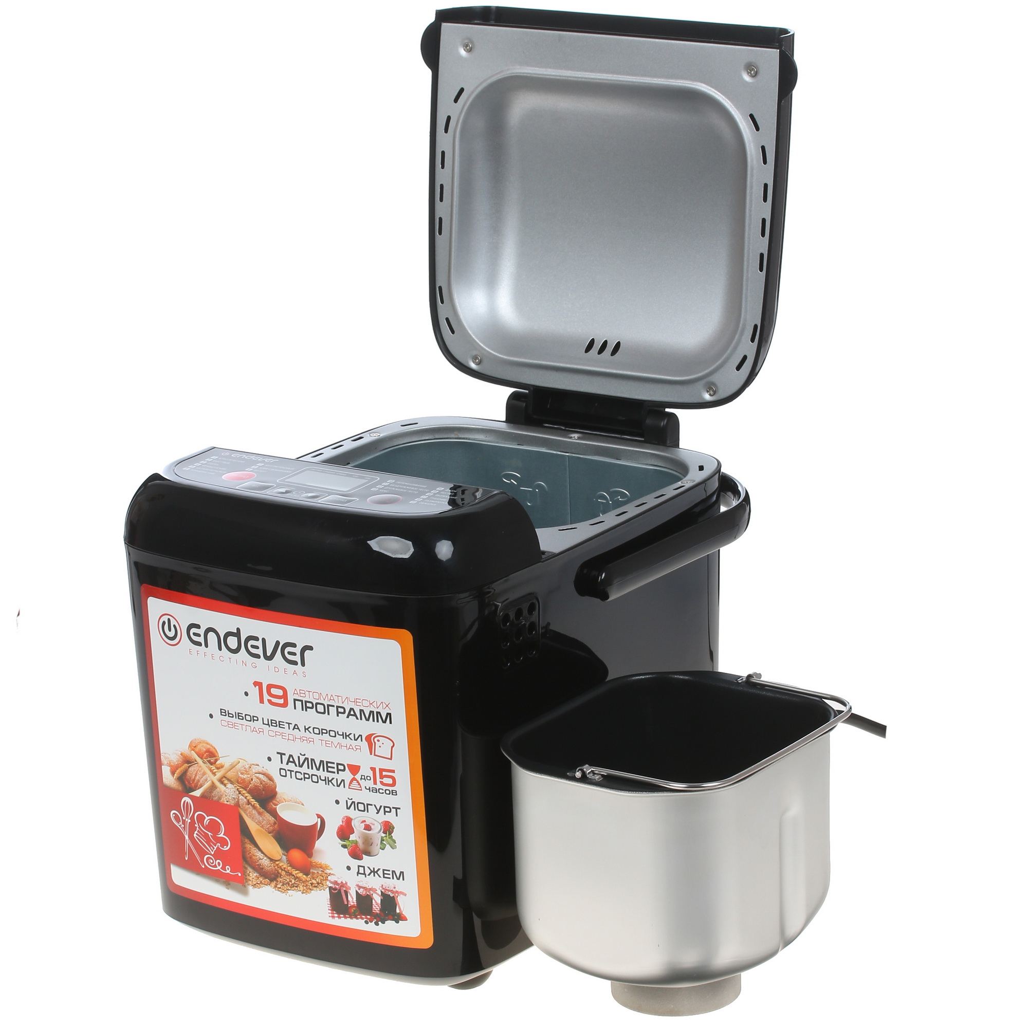 1170976 Хлебопечь Endever Skyline MB-59 черный STDN-0120838 - Вид №4