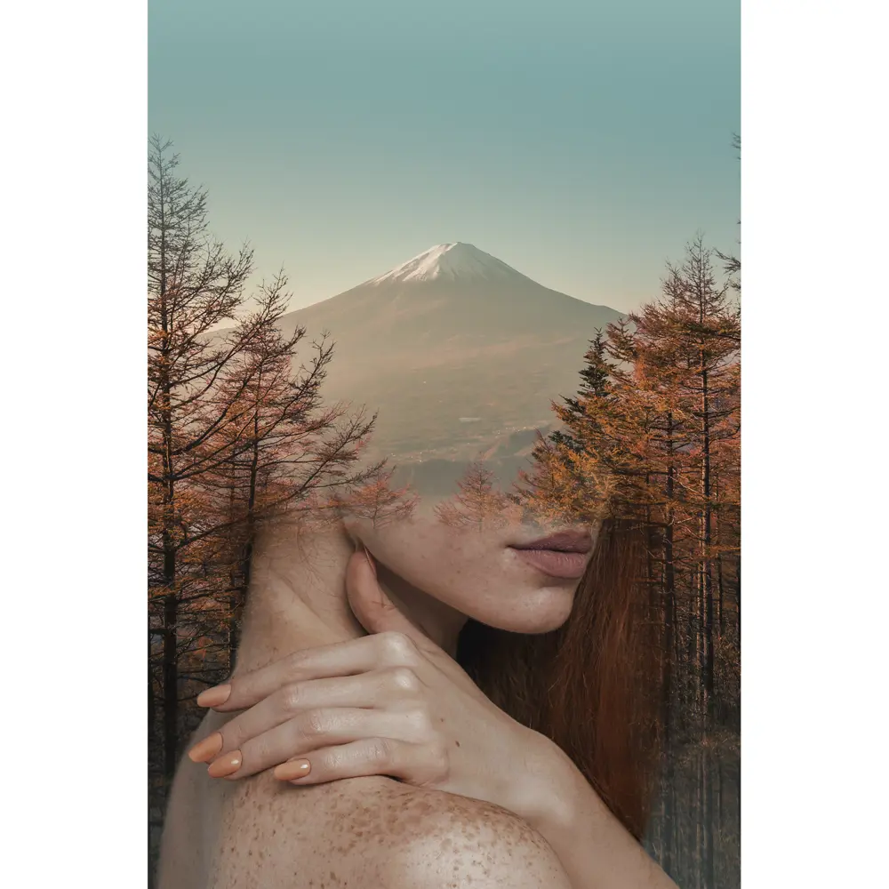 Картина на холсте Осеннее настроение 40x60 см Постер-лайн STLM-2081913