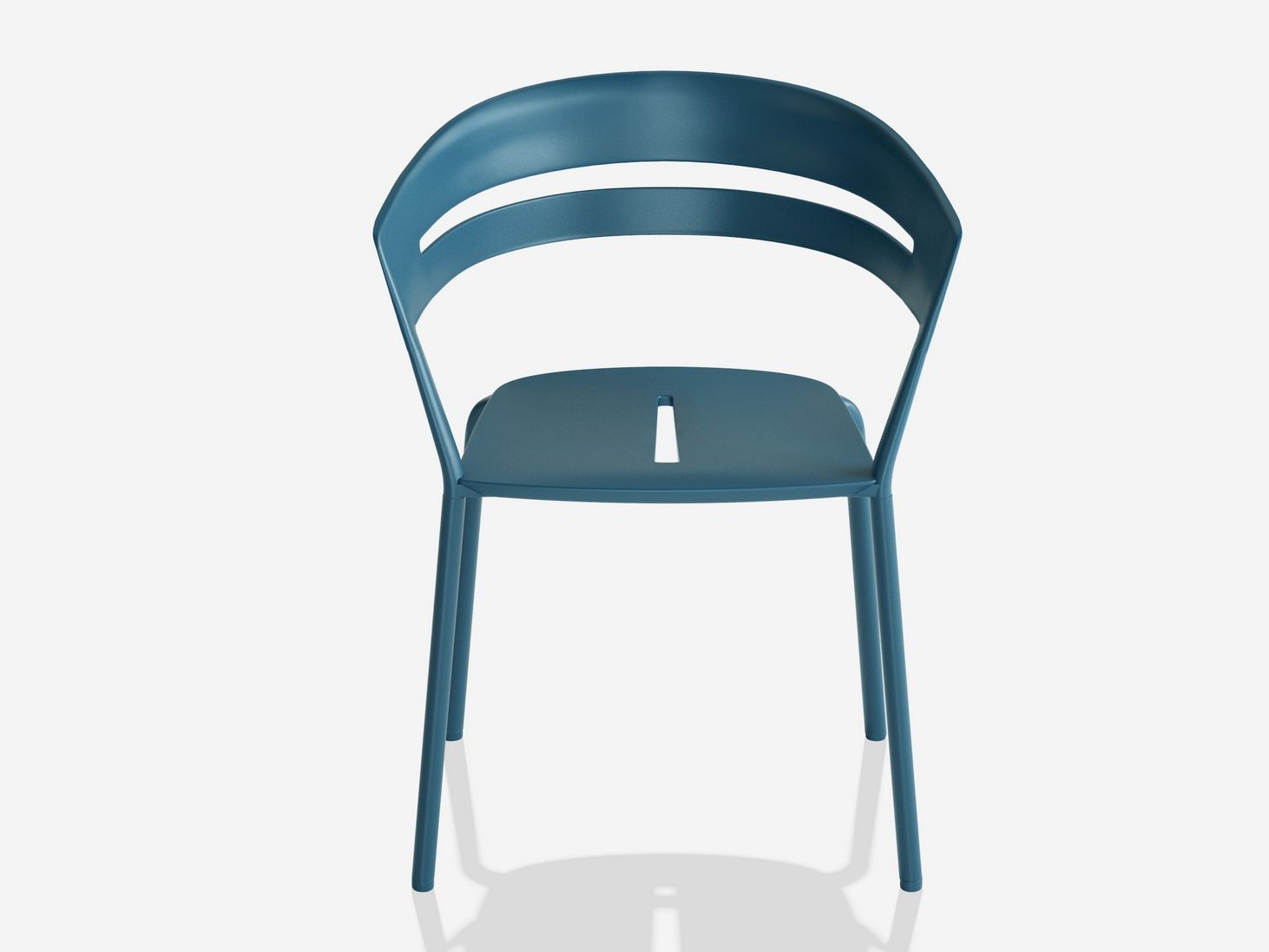 Алюминиевый штабелируемый садовый стул с подлокотниками FAST Ria ARCH-00113356 - Вид №1