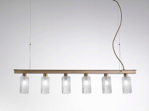 Латунный подвесной светильник