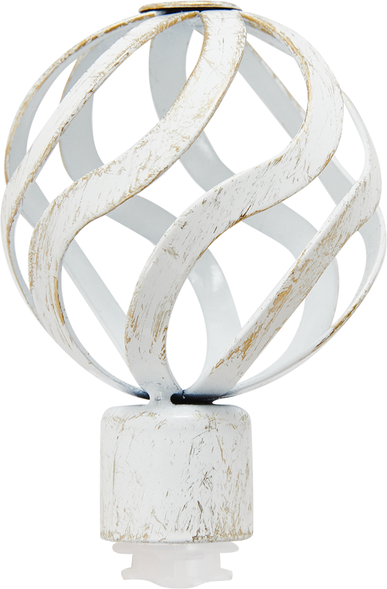 Наконечник INSPIRE Карусель алюминиевый белый 20 см 86421288 STLM-0068872