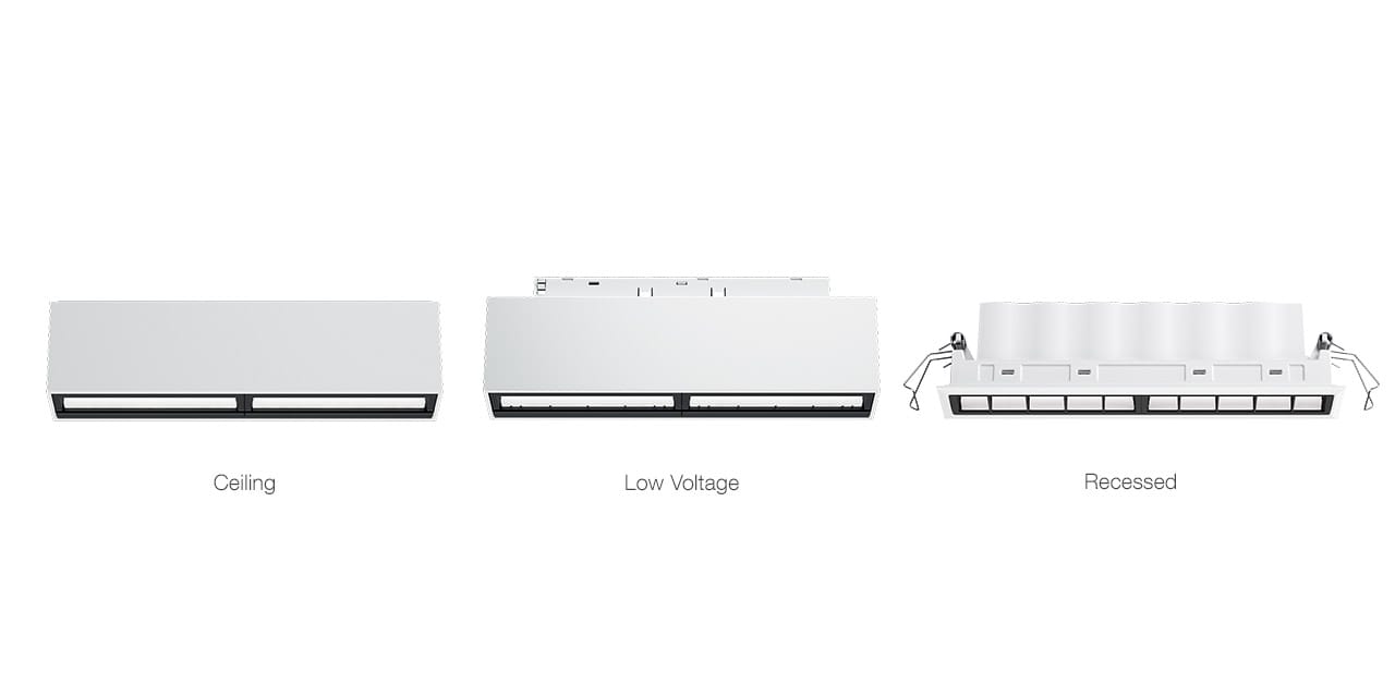 Wall washer a LED in alluminio a soffitto iGuzzini Laser Blade XS ARCH-00112836 - Вид №1